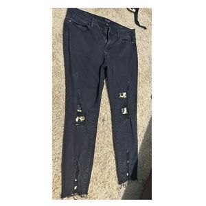 Judy Blue peekaboo animal print